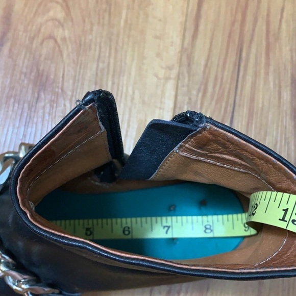 Givenchy Laura Leather Chain Combat Boots - Picture 12 of 16